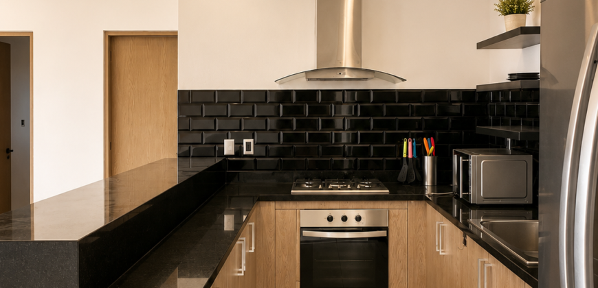 Departamento 604 en venta en Artika, Cancún, tres recámaras