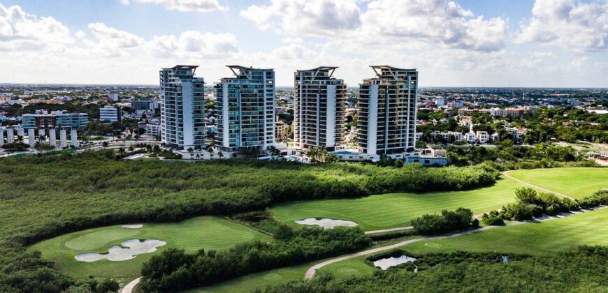Departamento en venta en Be Towers, Puerto Cancún, piso 12