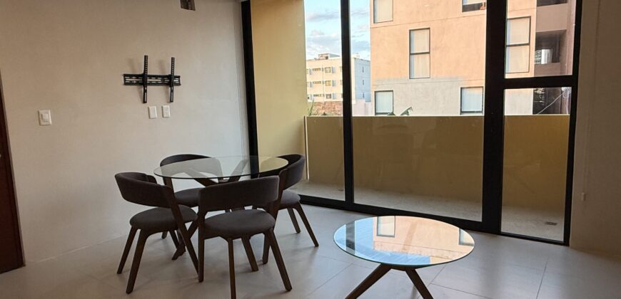 Departamento semiamueblado en venta en Residencial Arbolada, Cancún