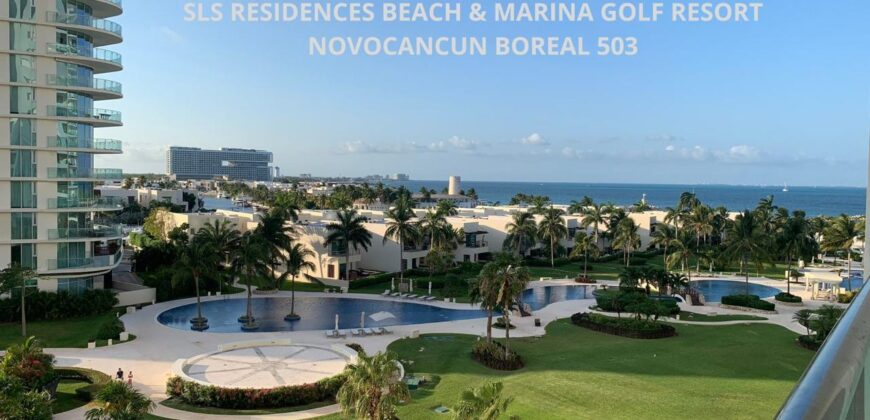 Residencia frente al mar en venta en SLS Puerto Cancún