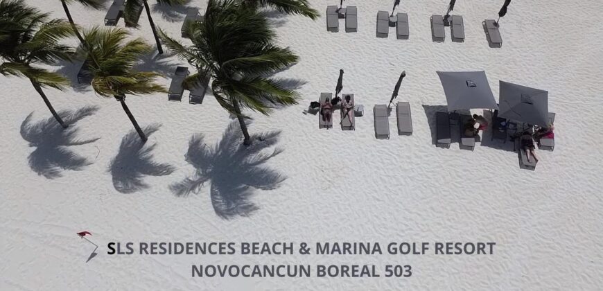 Residencia frente al mar en venta en SLS Puerto Cancún