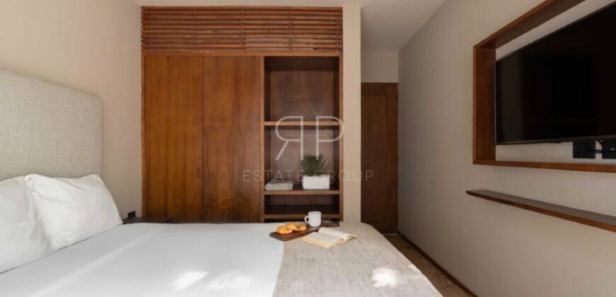 Departamento amueblado en venta en Samare 28, Tulum, de 113.7 m²