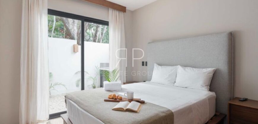 Departamento amueblado en venta en Samare 28, Tulum, de 113.7 m²