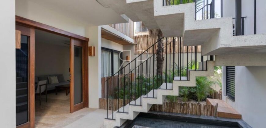 Departamento amueblado en venta en Samare 28, Tulum, de 113.7 m²