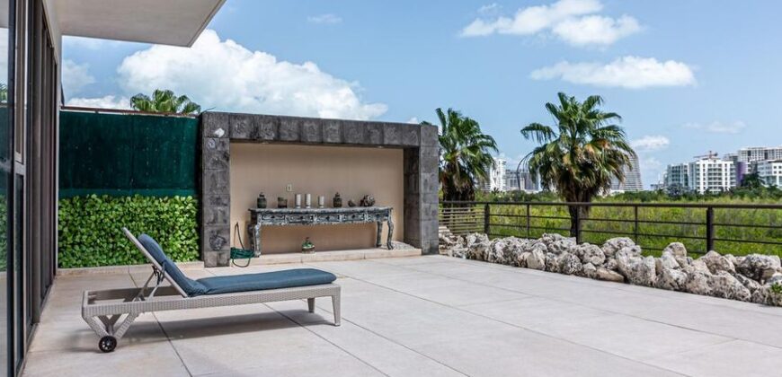 Garden House con terraza en venta en Be Towers, Puerto Cancún