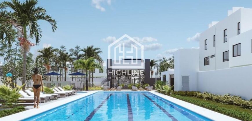 Casa nueva de tres recámaras en el corredor Huayacán, Cancún