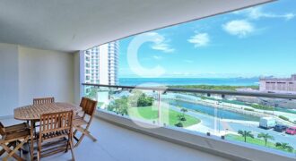 Departamento de tres recámaras en Novo Puerto Cancún, Torre Boreal