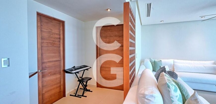 Departamento de tres recámaras en Novo Puerto Cancún, Torre Boreal