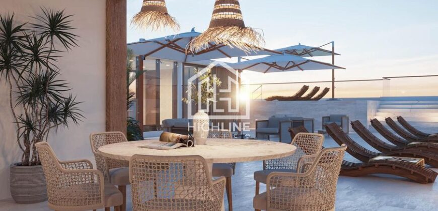 Departamento de dos recámaras en preventa en Puerto Cancún