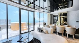 Departamento amueblado en venta en Shark Tower, Puerto Cancún, piso 17
