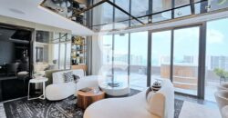 Departamento amueblado en venta en Shark Tower, Puerto Cancún, piso 17