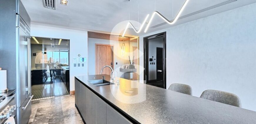 Departamento amueblado en venta en Shark Tower, Puerto Cancún, piso 17