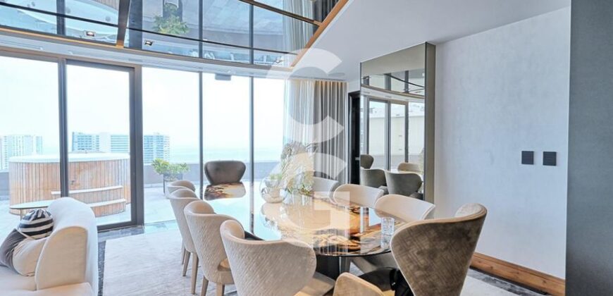 Departamento amueblado en venta en Shark Tower, Puerto Cancún, piso 17